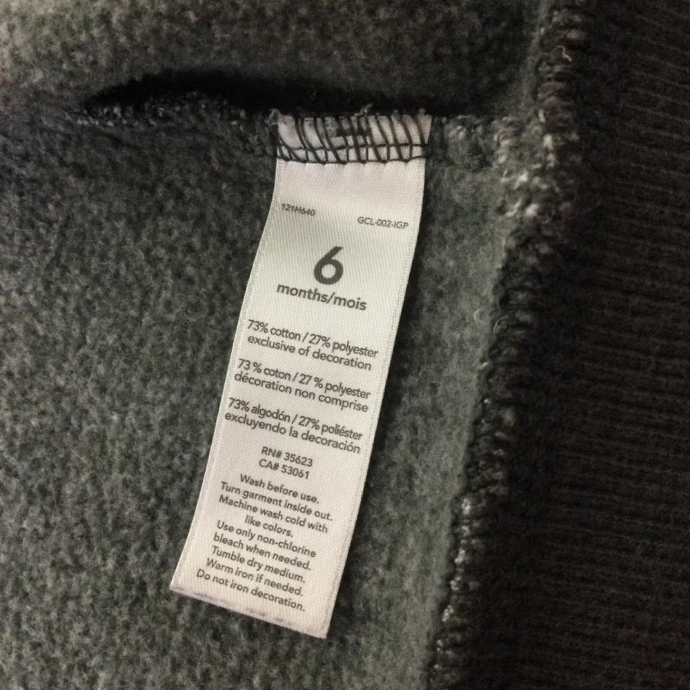 Like New Carter’s Baby Lot 3 Pc Zip-Up hoodies